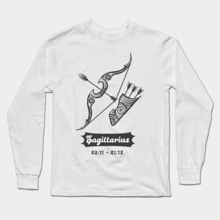 Zodiac signs of Sagittarius Long Sleeve T-Shirt